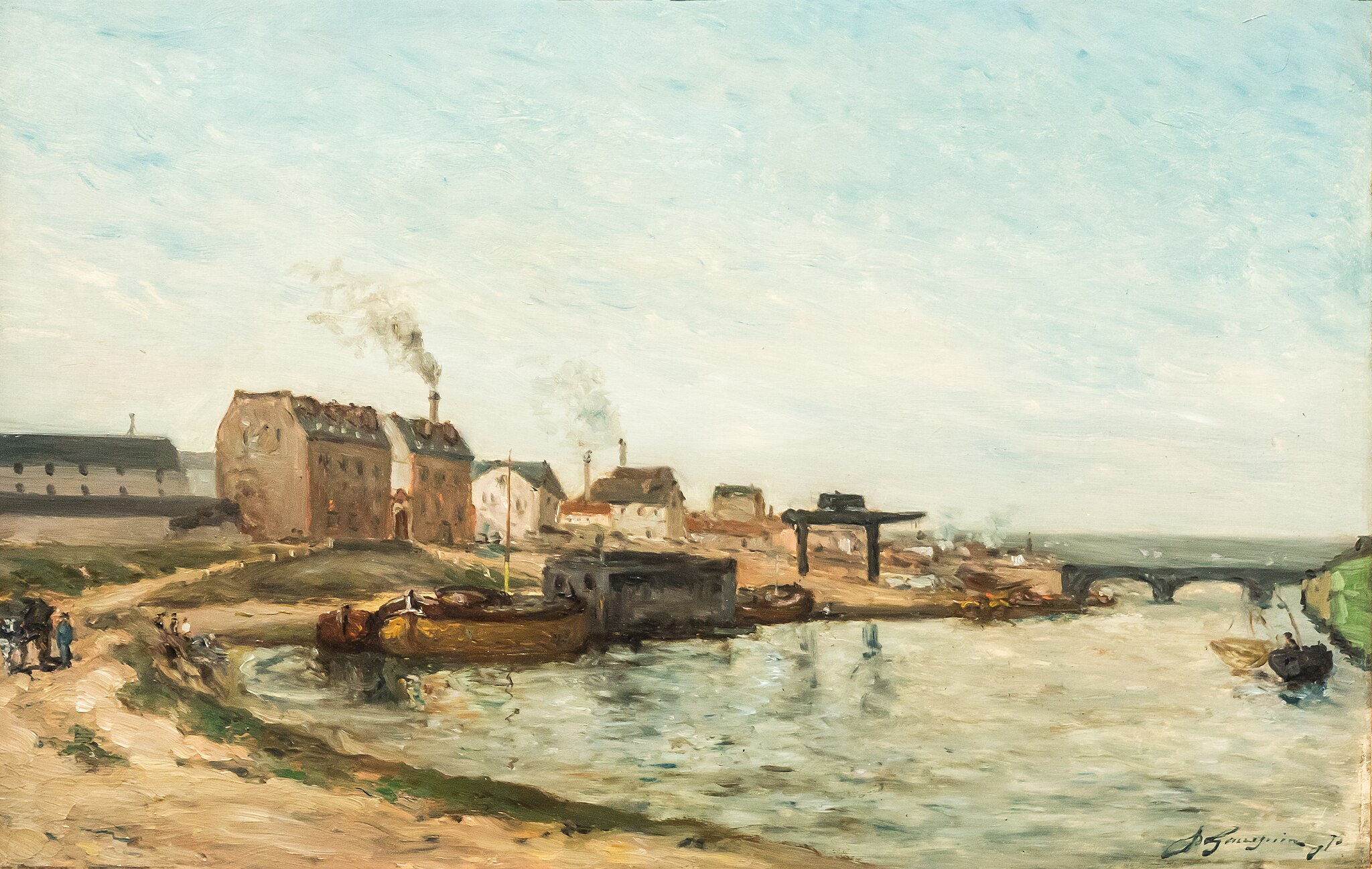 The Seine at Pont de Grenelle